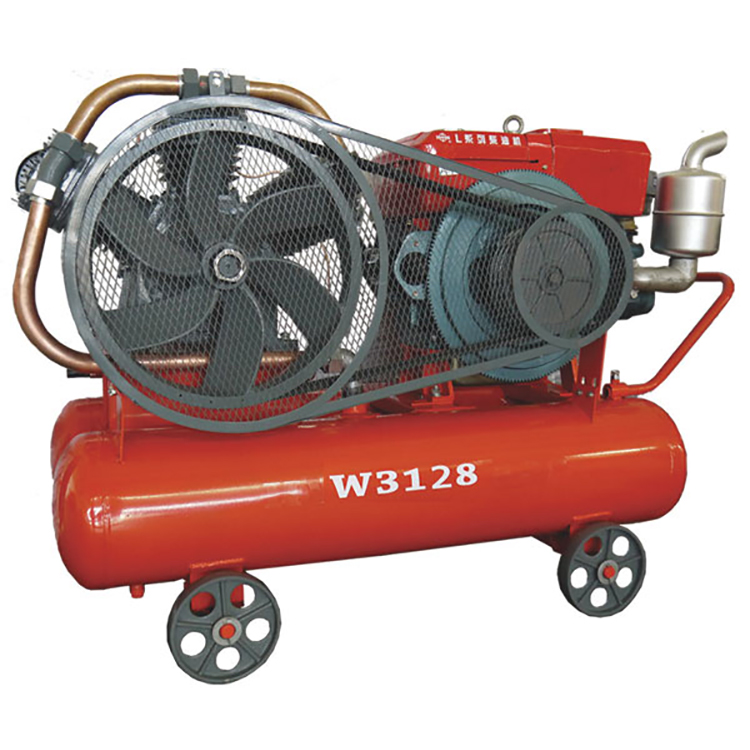 Hongwuhuan W3128 diesel 200L compresseur d&#39;air avec réservoir