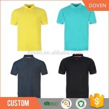 Cotton/polyester blend polo shirt