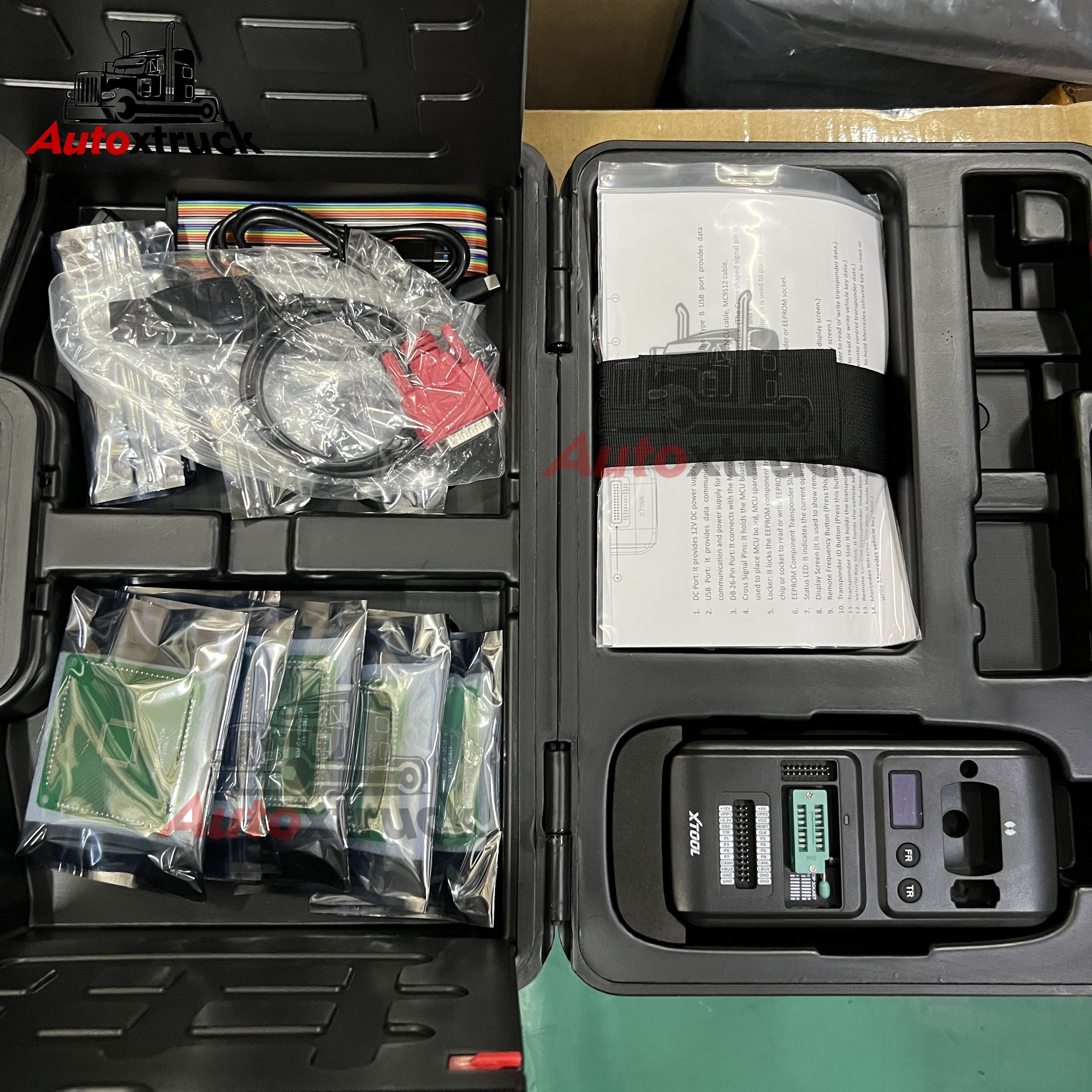 XTOOL KC501 Key Programmer ECU Reader OBD2 Chip Tool Works With X100 PAD3 Car Key & Chip Programming new version