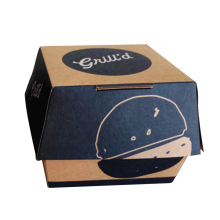 Corrugated Kraft Burger Box