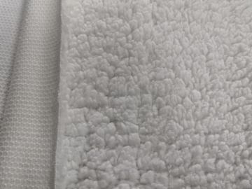 100% Polyester Sherpa Fleece big antipilling fabric