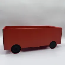 Cosmetics colored gift box