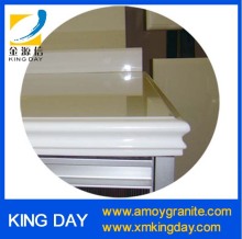 Non-porous white microcrystal stone