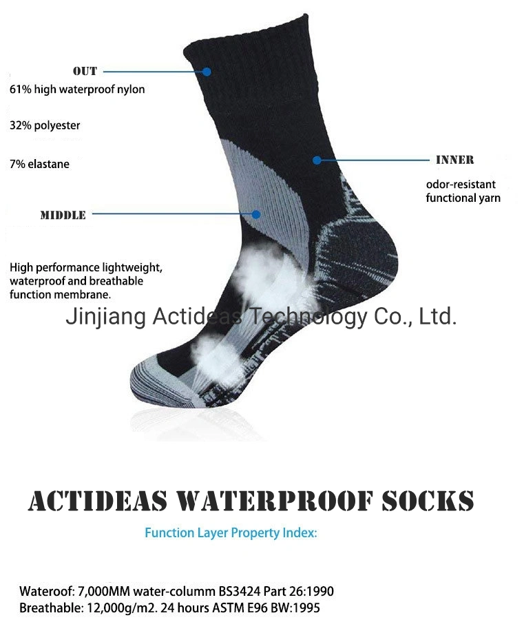 2021 New Technology High Quality Waterproof Socks