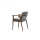 Moooi 덮개가 달린 팔걸이 Zio Lounge Dining Chair