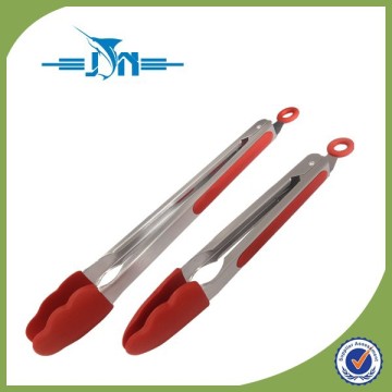 Plastic kitchen scissor tongs