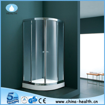 5mm tempered glass arc shower door JK649