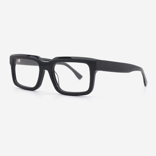 Rectangular Full-rim Acetate Male's Optical Frames 23A3160