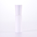 Special shape glass bottle with white pump