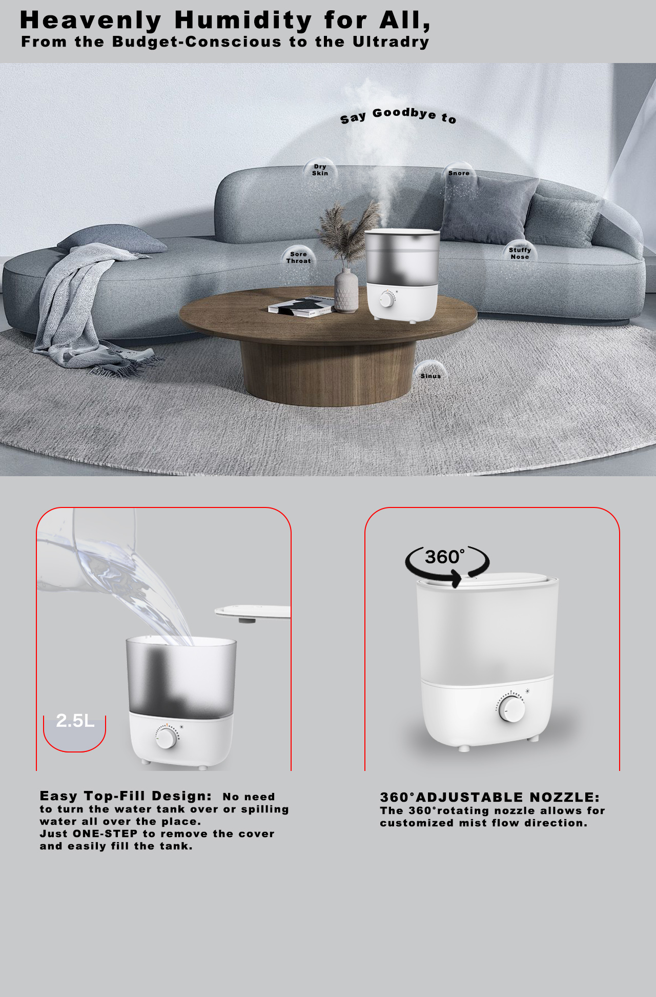 HTJ-2318A Humidifier introduce HTJ-2318A Humidifier introduce