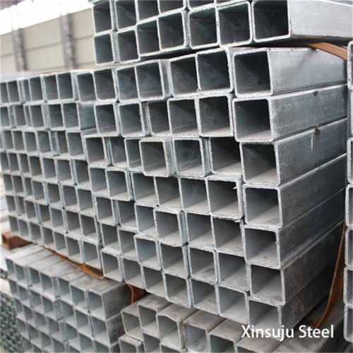 Tubería de acero cuadrada galvanizado ASTM A36 A53