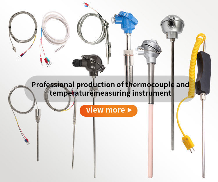 Electrical temperature sensor b r s type platinum rhodium Thermocouples For Industry