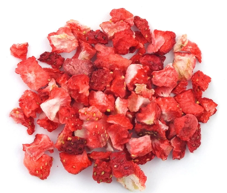 China Freeze Dried Fd Dice Strawberries Fruits