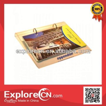 Unique flat acrylic photo frame acrylic desk calendar