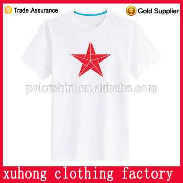 Free sizes Short-Sleeve cheap custom advertising top tee white t-shirts