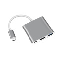 Hub 3in1 Type-C ad alta velocità a HDMI (4K) + PD + USB3.0