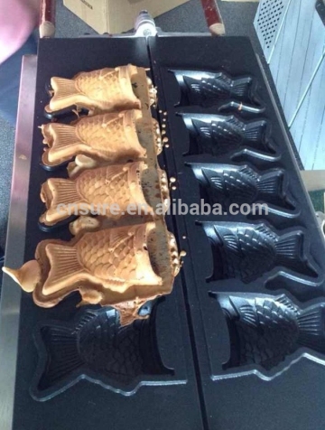 fish shaped baking pan/fish cake machine