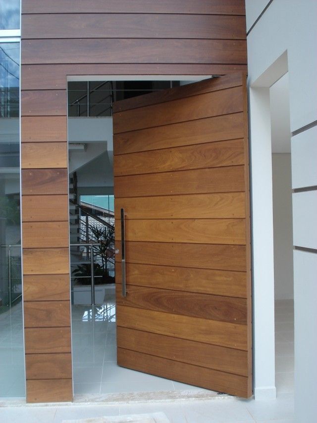 Modern house stainless steel security exterior door