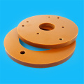 Processing thicker phenolic bakelite board orange