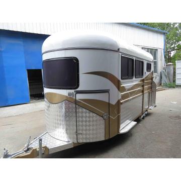 2 Horse Trailer Dipanjangkan dengan Dapur Depan