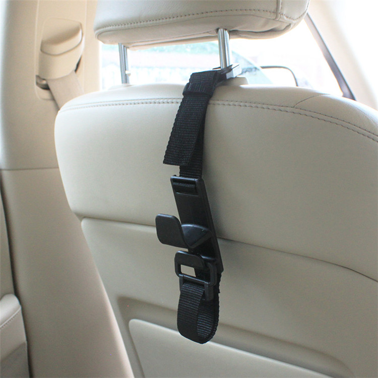 Adjustable Retractable Universal Car Back Sear Hook Headrest Hooks For Car Seats