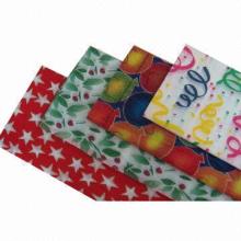 Colored crepe paper, various sizes are available