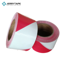 Red-White Barricade Caution Tape