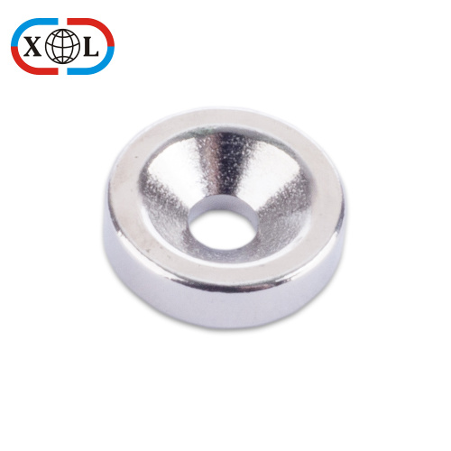 Professional sintered ndfeb magnet with drilling hole