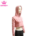 Áo hoodie crop tùy chỉnh giá rẻ