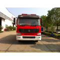 Exporting Algeria SINOTRUCK powder fire fighting truck