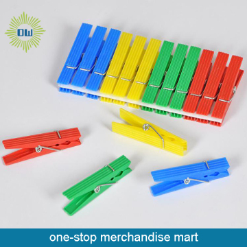 12pcs High Quality Colorful Plastic Clothes Peg