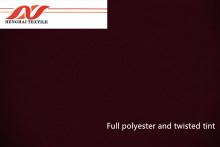 100% Polyester and Twisted Tint Fabric