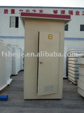 prefabricated container mobile toilet