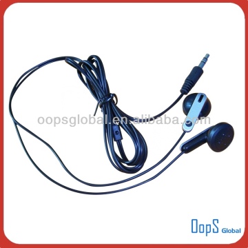 High quality fashion earphone metal earphone cheap metal earphone