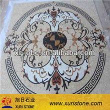 beauty marble mosaic floor pattern