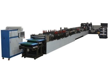 Flat bottom plastic bag making machine