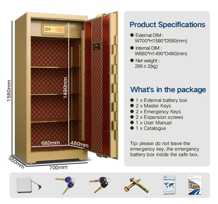 3C Certification safe box