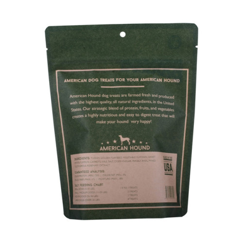 250G Kraft Paper Doypack Beef Jerky med dragkedja