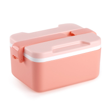 2 Stackable Large Salad Containers: Premium Bento Box for Kids' Lunch with Fork
