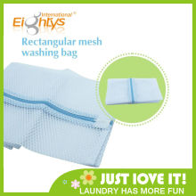 Rectangular mesh washing bag