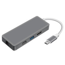 7Port USB Type-C إلى USB 3.0 Hub Adapter