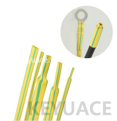 yellow heat shrink sleeve for earth wire