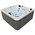 5 Persons Freestanding Acrylic Outdoor Spa Hot Tub