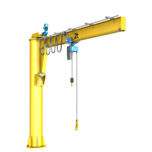 Electric Fixed Column Slewing Jib Crane