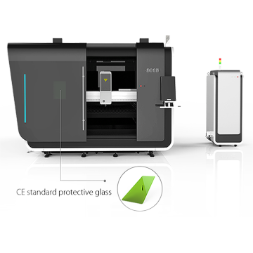 Máquina de corte a laser de fibra CNC de alta potência