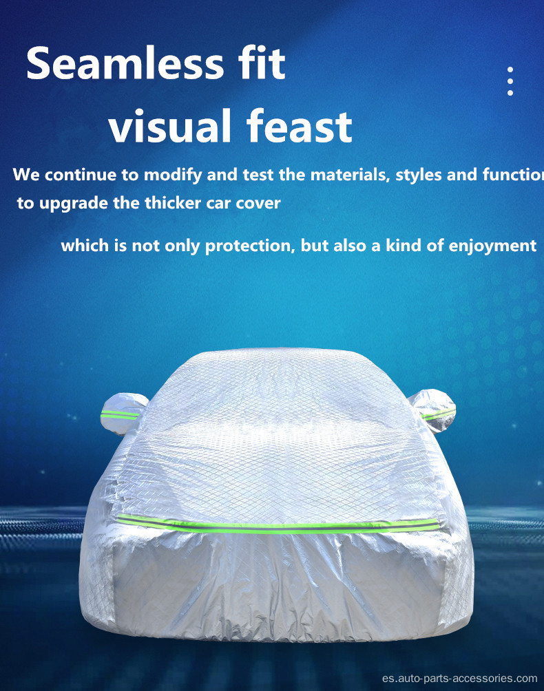 Cubierta plástica impermeable del coche del OEM del estiramiento suave portátil