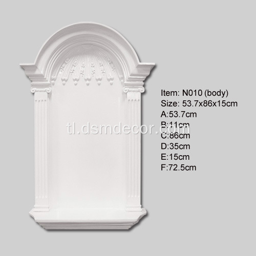 PU Modernong Wall Niche