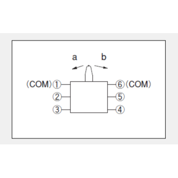 Small two-way two-level perception Detection switch