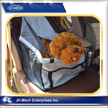Front seat car pet mesh carrier