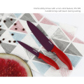 3 pcs Glass Cutting Board with Knives set